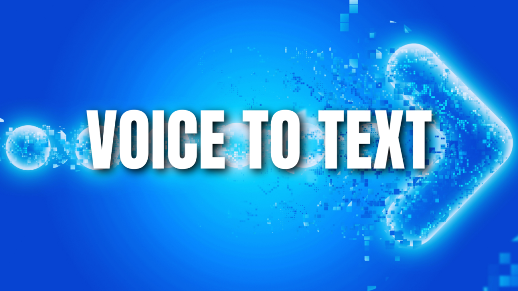 Voice to Text image